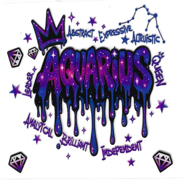 D35 - Aquarius UV-DTF Decal