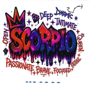D37 - Scorpio UV-DTF Decal