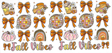 1248 -Fall vibes  UV-DTF 16oz Cup Wrap