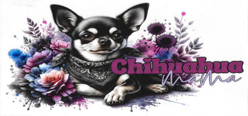 1341 - Chihuahua mama UV-DTF 16oz Cup Wrap