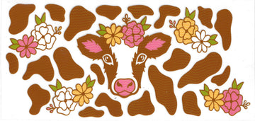 86 - Cow UV-DTF 16oz Cup Wrap