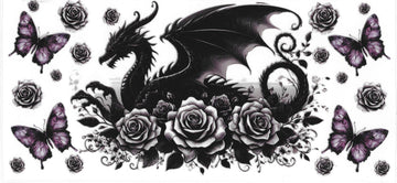 1472 - Dragon UV-DTF 16oz Cup Wrap