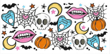 1546 - Spooky season UV-DTF 16oz Cup Wrap