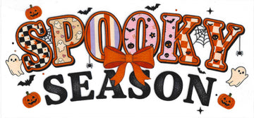 1393 - Spooky season UV-DTF 16oz Cup Wrap