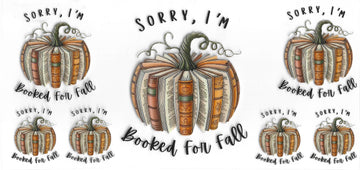 1601 - Sorry, I'm booked for fall UV-DTF 16oz Cup Wrap