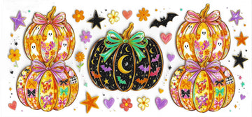 1608 - Candy Pumpkins UV-DTF 16oz Cup Wrap