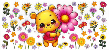 1584 - Baby Winnie the Pooh UV-DTF 16oz Cup Wrap