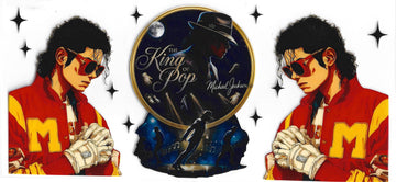 1635 - Micheal Jackson UV-DTF 16oz Cup Wrap