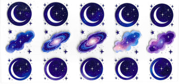 1636 - Solar system UV-DTF 16oz Cup Wrap
