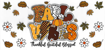 1644 - Fall Vibes UV-DTF 16oz Cup Wrap