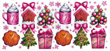 1649 - Hot coco UV-DTF 16oz Cup Wrap