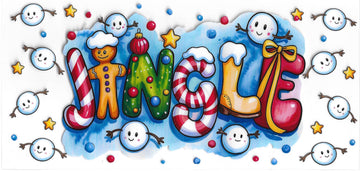 1662 - Jingle UV-DTF 16oz Cup Wrap