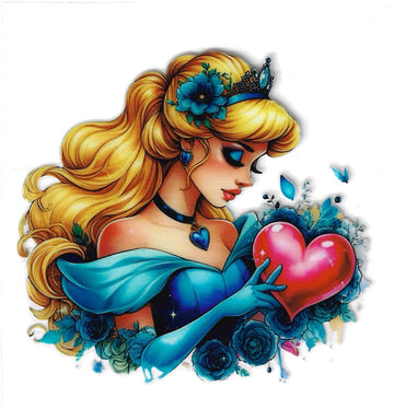 D250 - Cinderella UV-DTF Decal