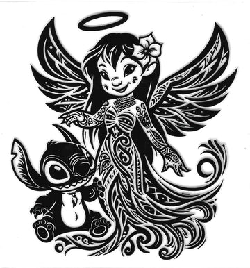 D268 - Stitch UV-DTF decal