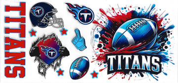 1784 - Titans UV-DTF 16oz Cup Wrap