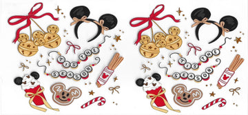 1785 - Disney tis the season UV-DTF 16oz Cup Wrap