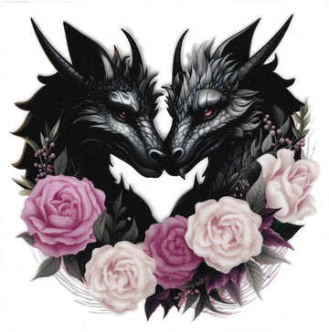 D281 - Dragons UV-DTF decal