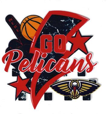 D297 - Pelicans UV-DTF decal
