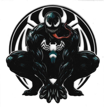 D302 - Venom UV-DTF decal