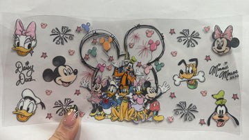 3951 - Disney Castle UV-DTF 16oz Cup Wrap