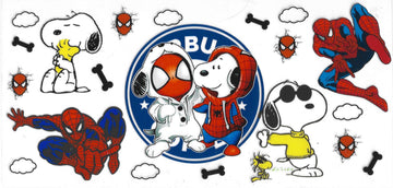 860 - Snoopy UV-DTF 16oz Cup Wrap