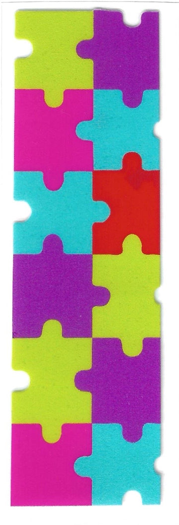 Autism puzzle pen wrap