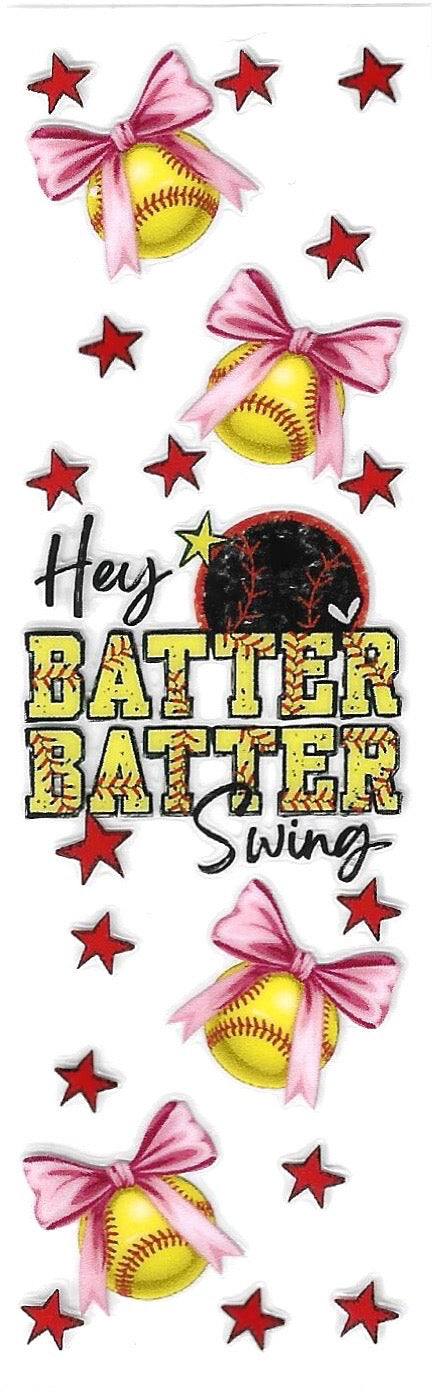 Hey batter batter swing P286 Uvdtf Pen Wrap