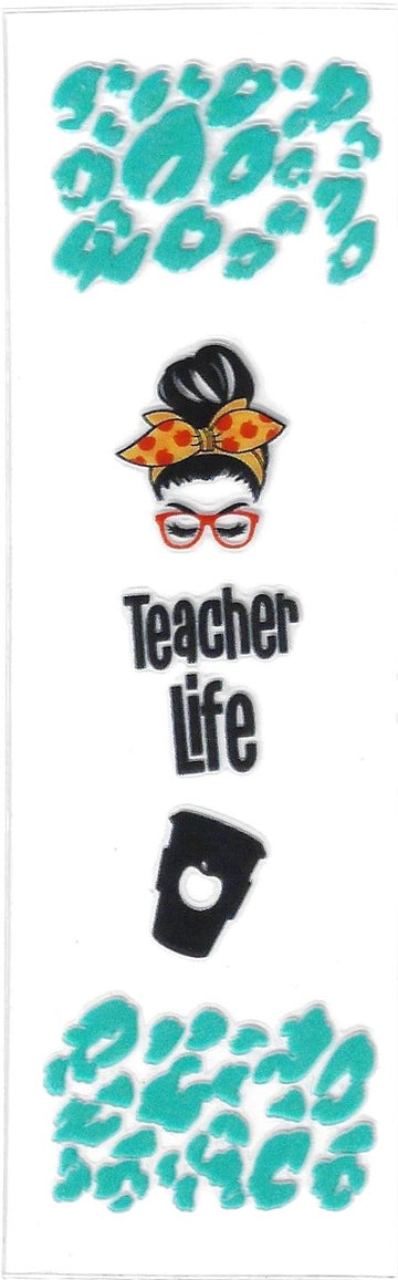 Teacher life pen wrap
