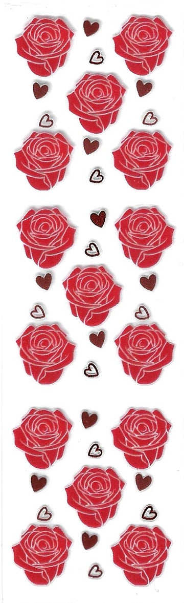 Red roses pen wrap