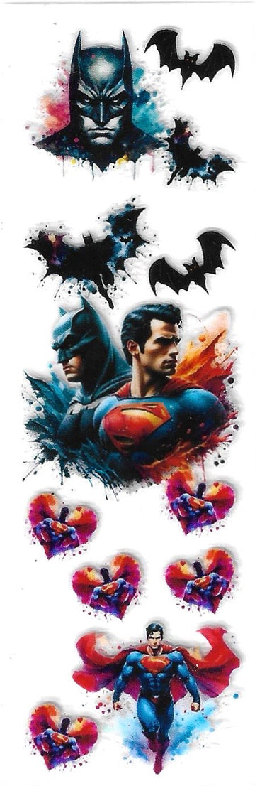 Batman & Superman pen wrap