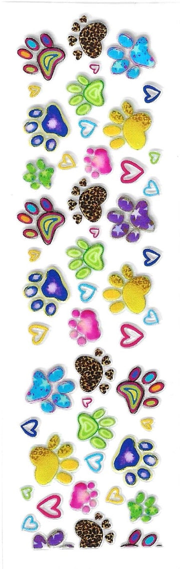 Paw prints pen wrap