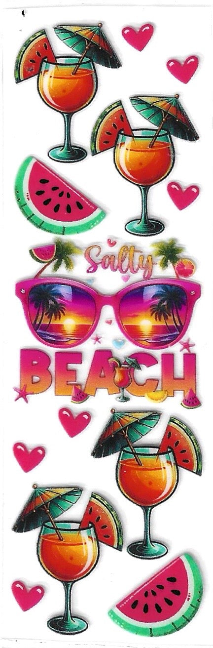 Salty Beach P316 UVDTF Pen Wrap