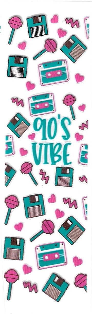 90's vibe pen wrap