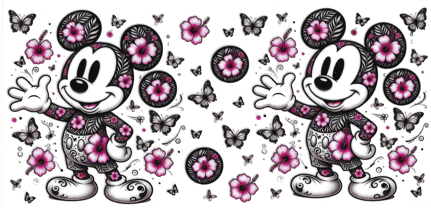 499 - Mickey Mouse UV-DTF 16oz Cup Wrap