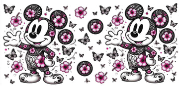 499 - Mickey Mouse UV-DTF 16oz Cup Wrap