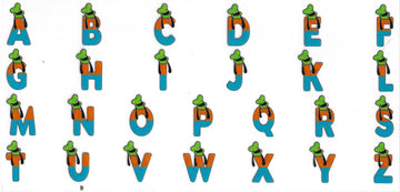 477 - Goofy Letters  UV-DTF 16oz Cup Wrap