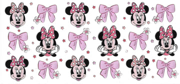 497 - Minnie Mouse Bows UV-DTF 16oz Cup Wrap