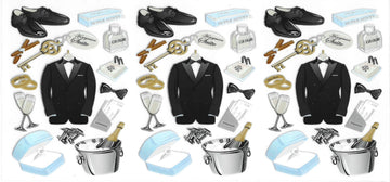 463 - Groom UV-DTF 16oz Cup Wrap