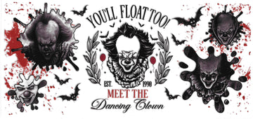 495 - You'll Float Too UV-DTF 16oz Cup Wrap