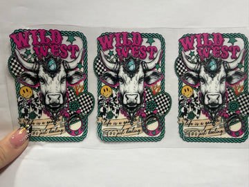 3438 - Wild West UV-DTF 16oz Cup Wrap