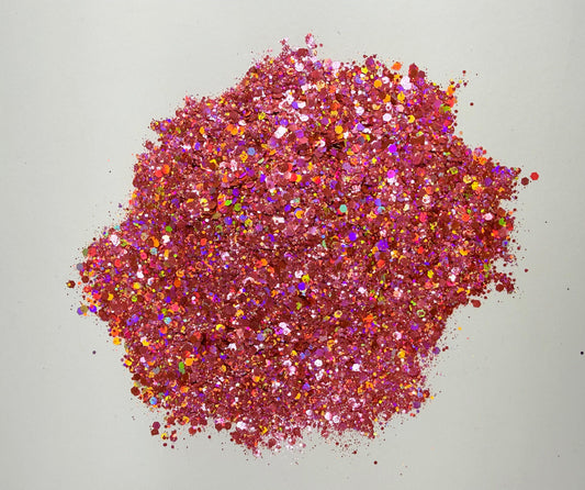 Tickled Pink - Chunky Glitter