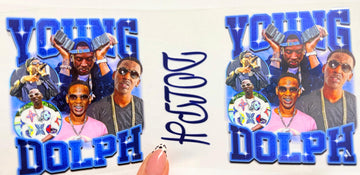 2249 - Young Dolph UV-DTF 16oz Cup Wrap