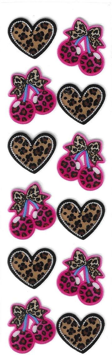 Leopard pink cherries  Pen Wrap