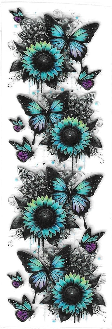 Butterfly & sunflowers  Pen Wrap