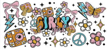 347 - Girly Girl UV-DTF 16oz Cup Wrap