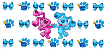 338 - Blues Clues UV-DTF 16oz Cup Wrap