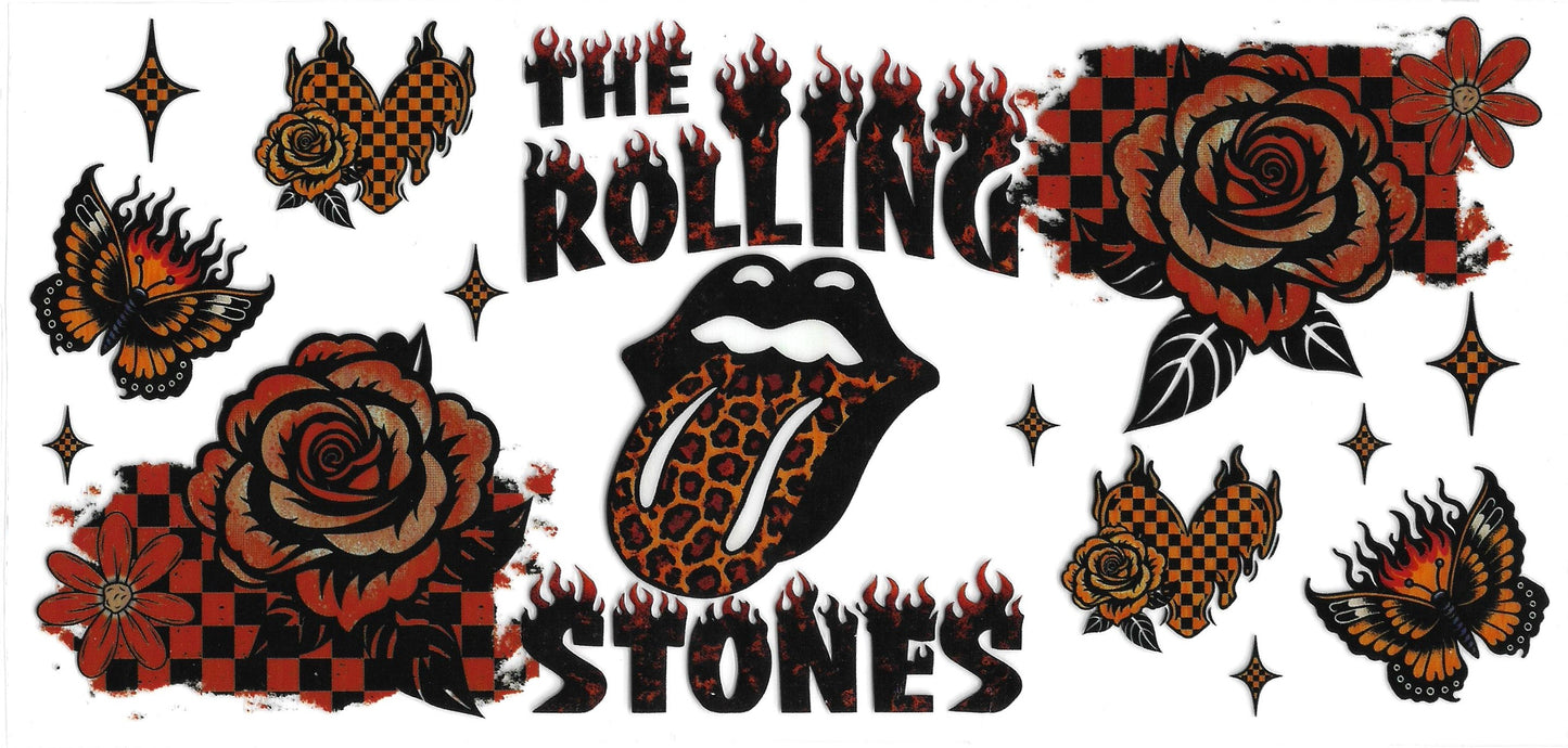 226 - The Rolling Stones UV-DTF 16oz Cup Wrap
