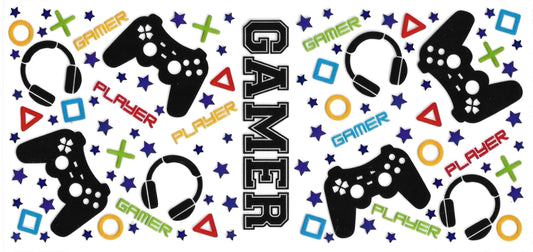 330 - Gamer UV-DTF 16oz Cup Wrap