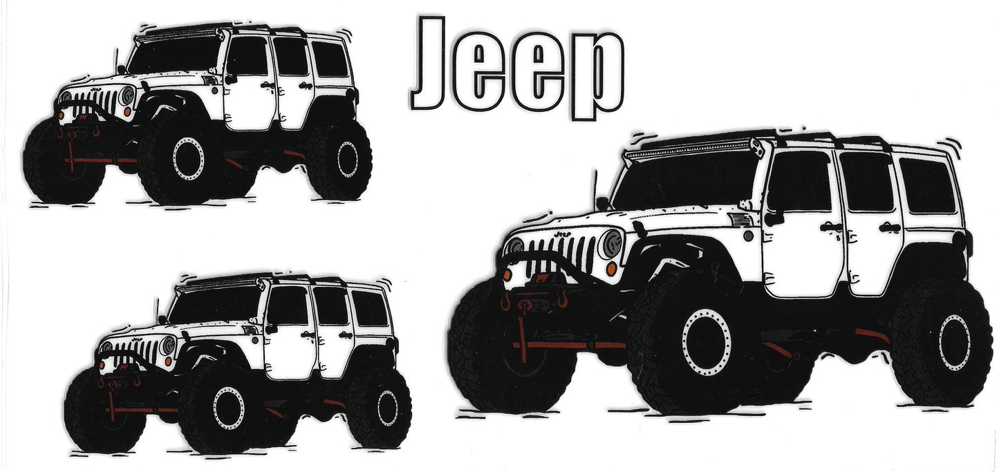 315 - Jeep UV-DTF 16oz Cup Wrap