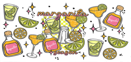 287 - Margarita Season UV-DTF 16oz Cup Wrap